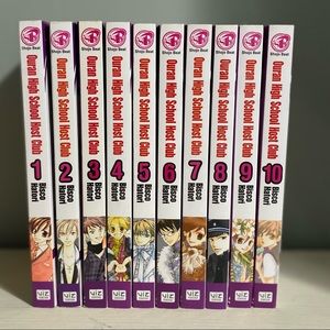 Ouran High School Host Club manga 1-10